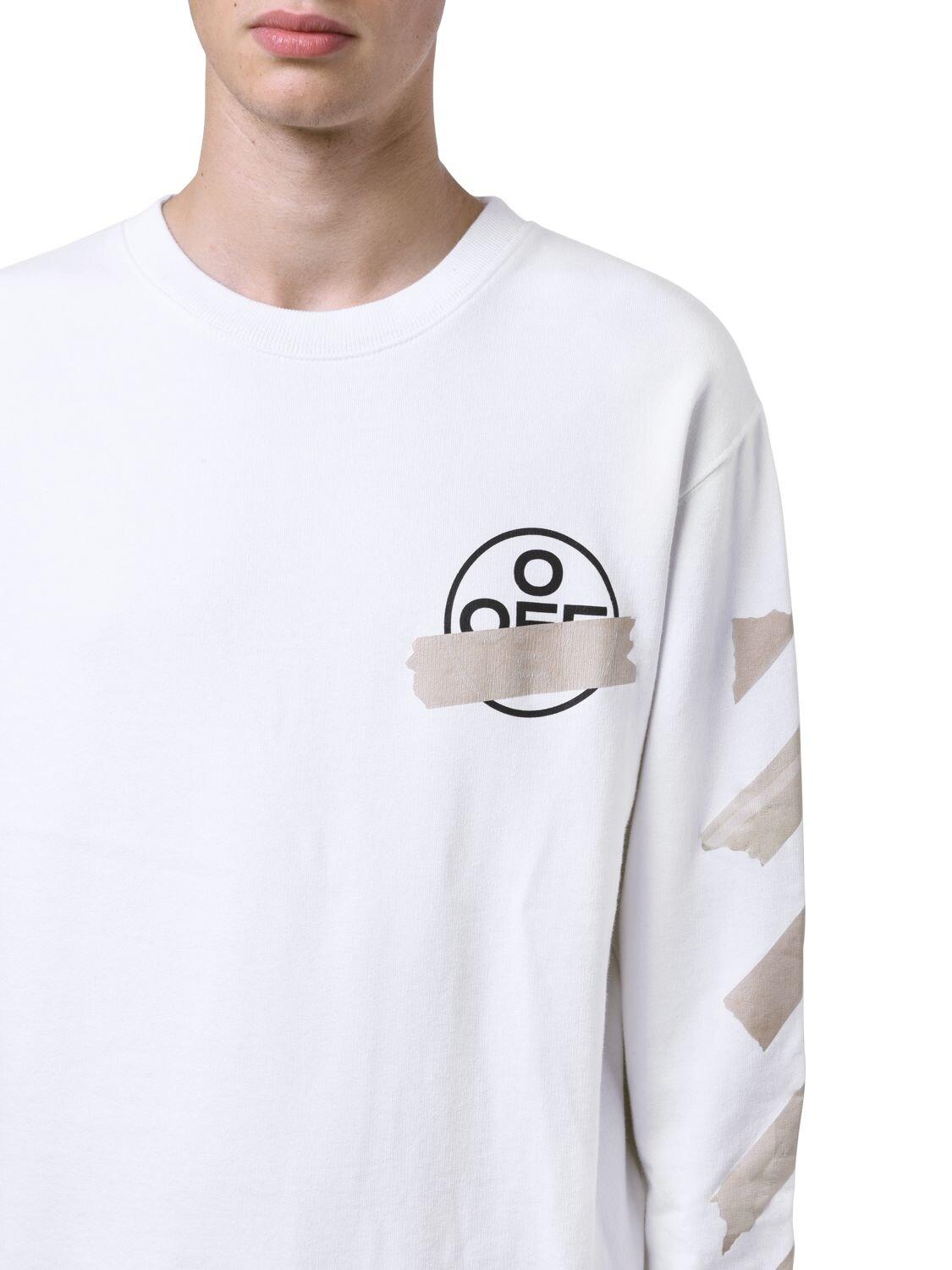  Pull  Over Slim En Jersey Imprim  Off  White  c o Virgil 