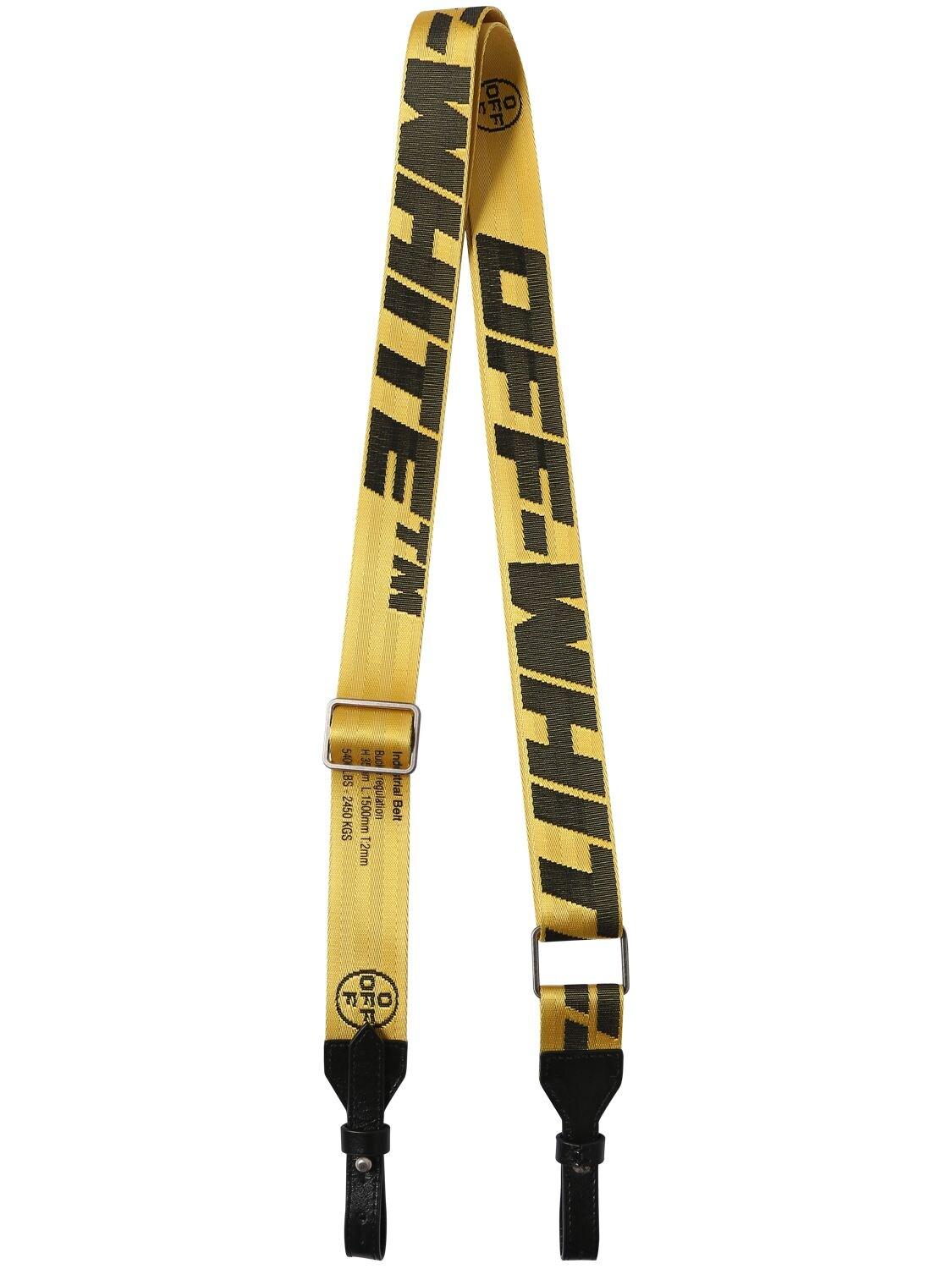 Off-White c/o Virgil Abloh Industrial Tech Webbing Strap in Yellow for ...