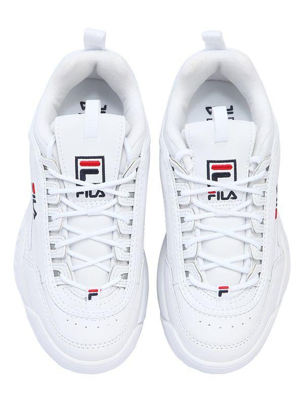 fila disruptor faux leather