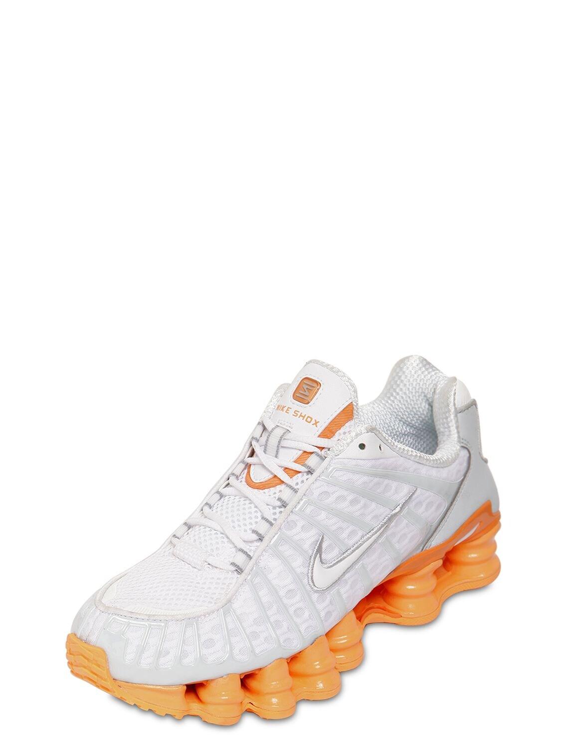 nike shox total white