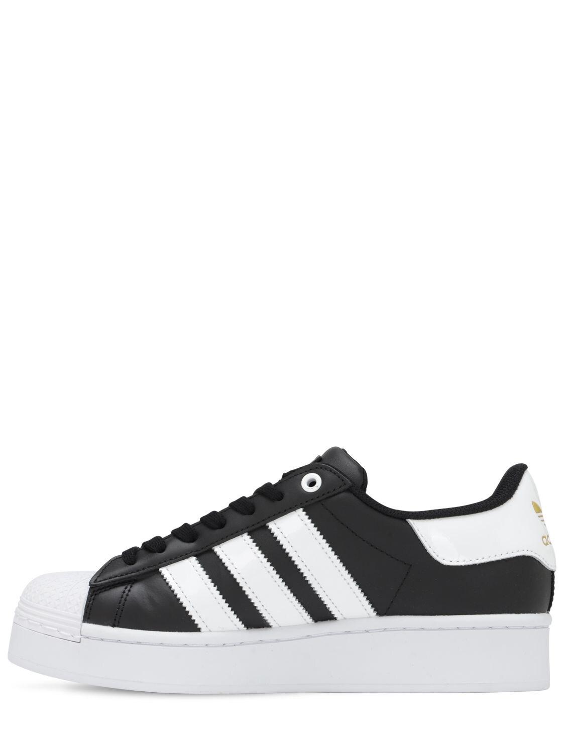 adidas superstar bold black