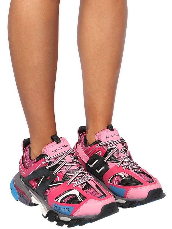 balenciaga shoes track pink