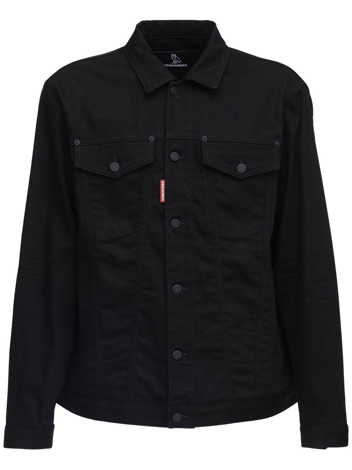 DSQUARED2(ディースクエアード) ブラックデニムジャケット