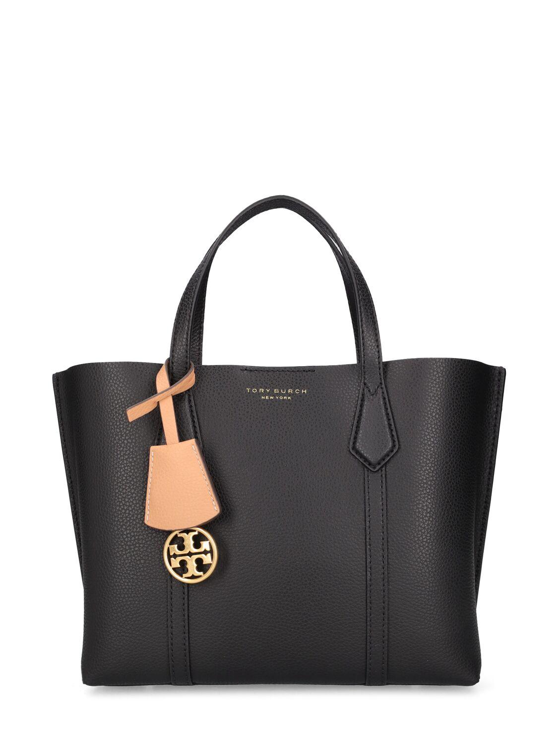 Tory burch women's perry triple compartment leather tote shop