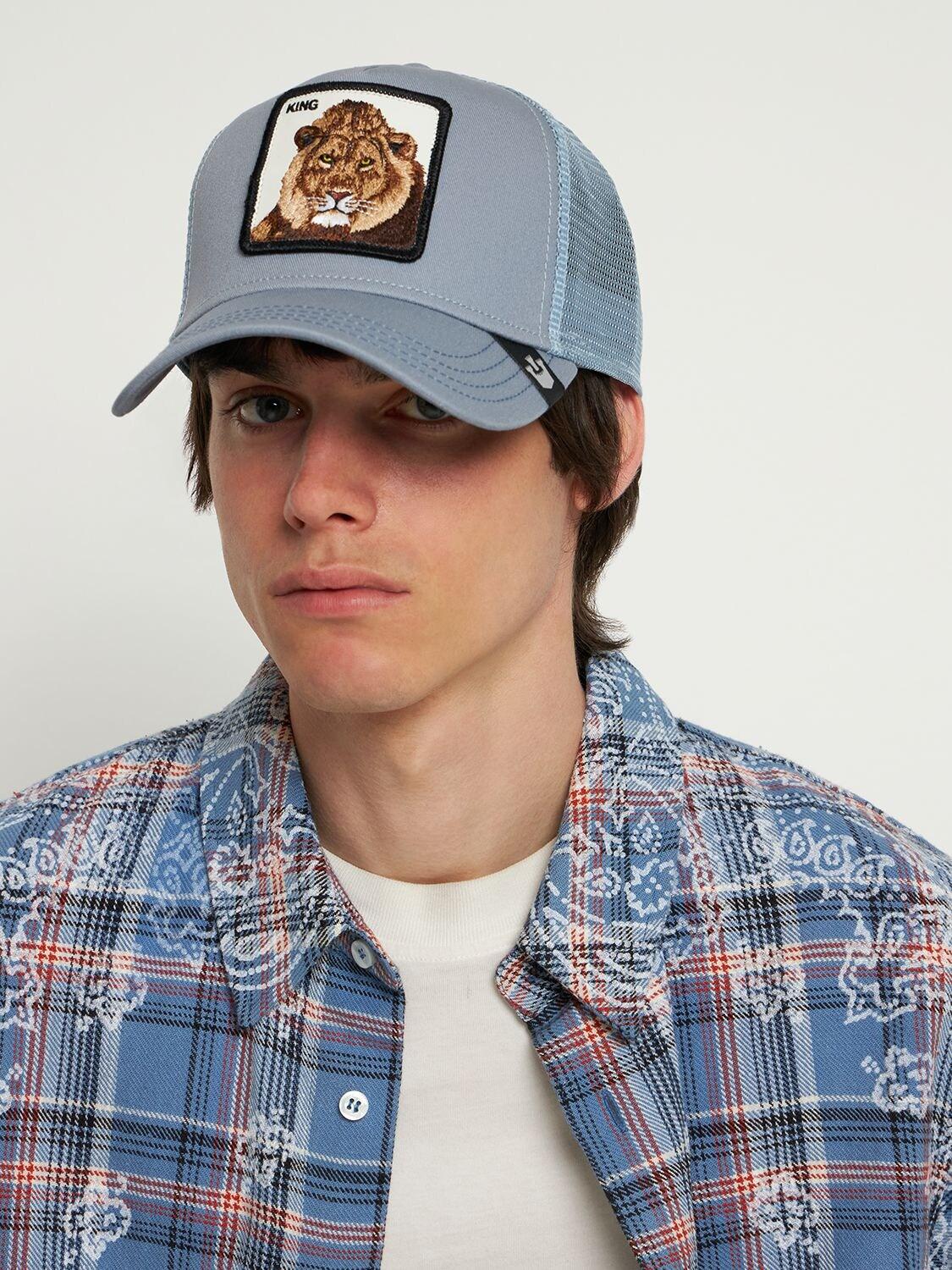Goorin Bros The King Lion Cap W/patch in Blue for Men | Lyst UK