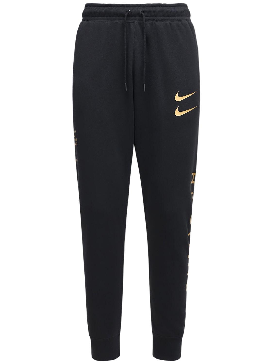 Nike Nsw Swoosh Tech Track Pants in Black for Men | Lyst