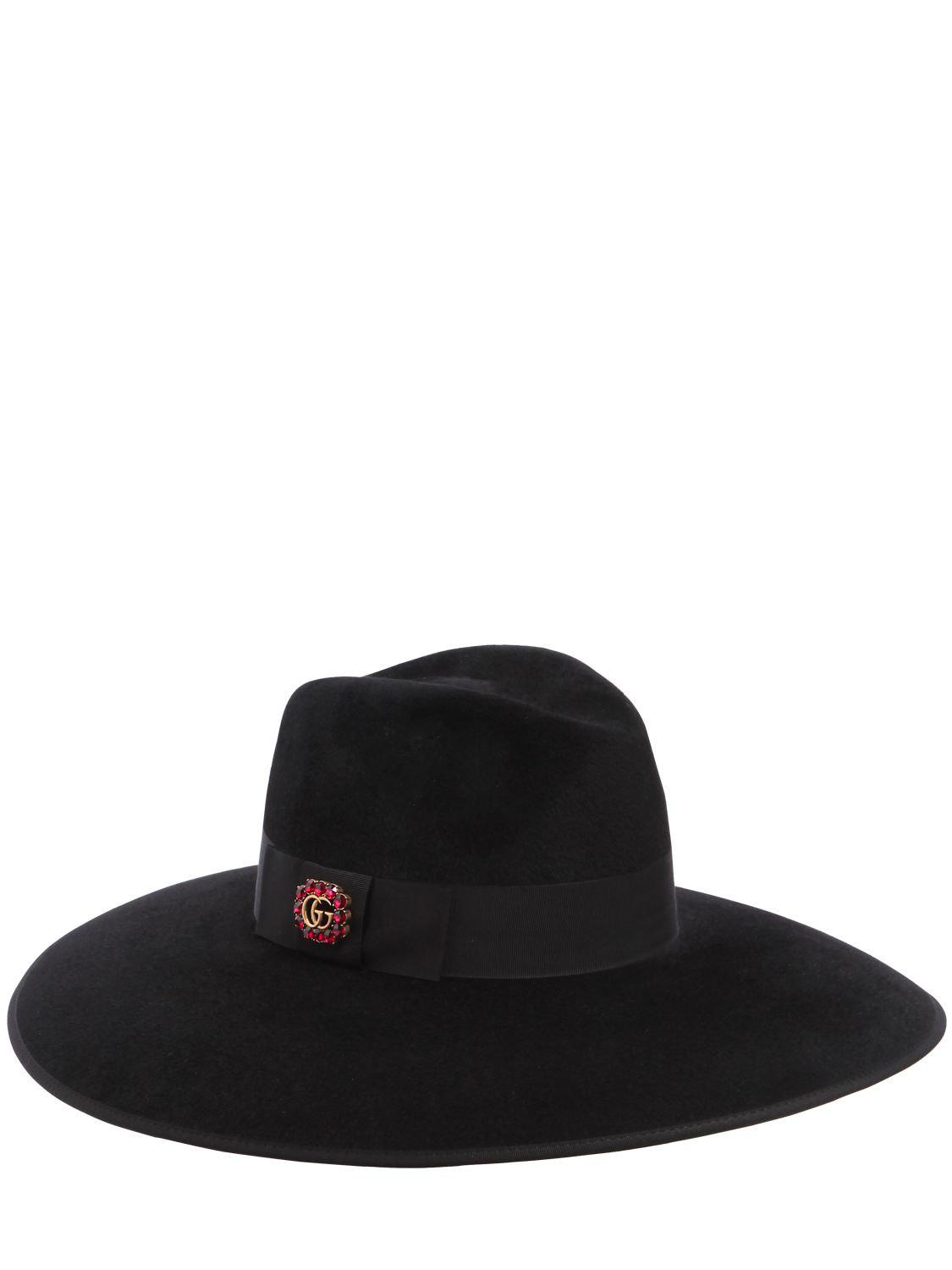 matte black gucci cowboy hat