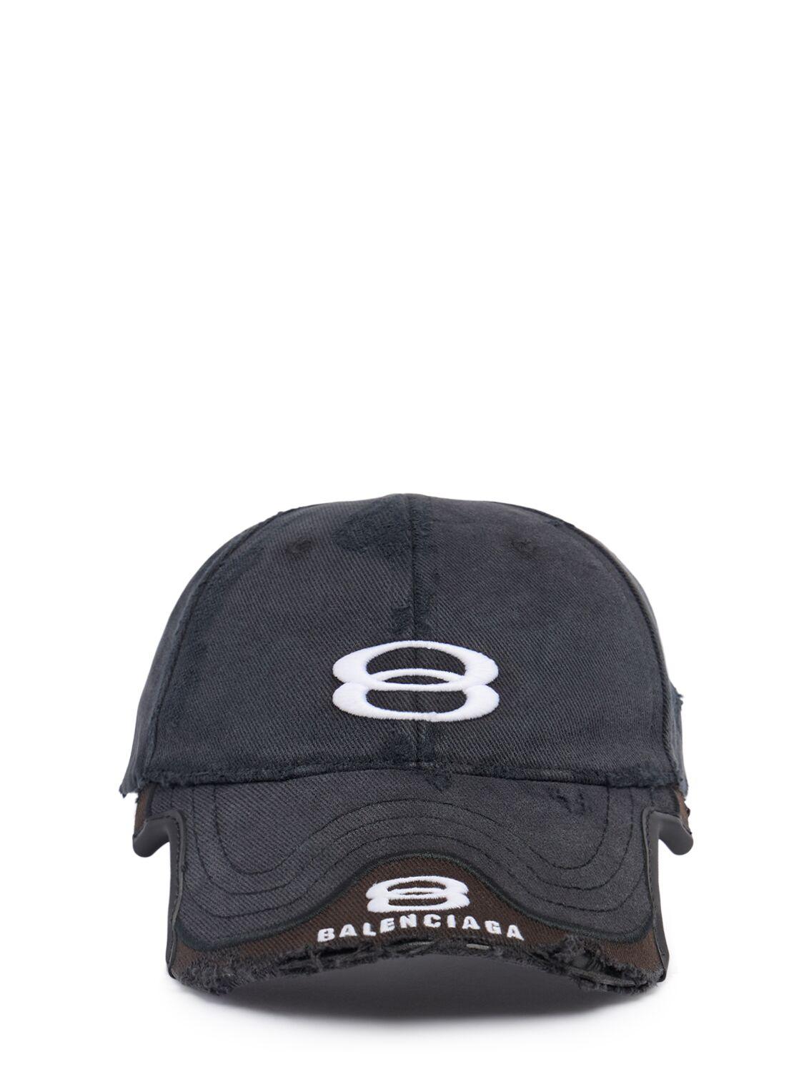 帽子 balenciaga 25ss double unity sports Unity Sport Cap in Faded Black | Balenciaga CA