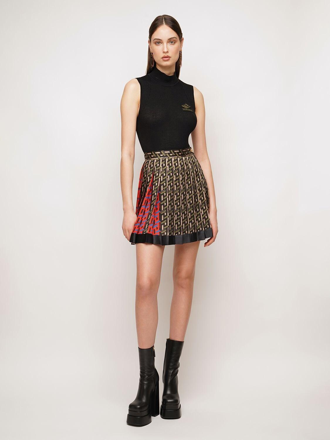 versace leather boots