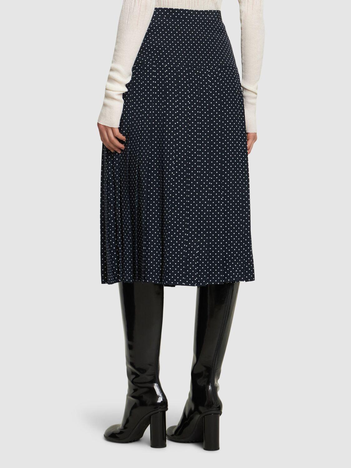 スカート ALESSANDRA RICH Knit midi skirt Blue Alessandra Rich Knit midi skirt - Blue - Women | FAB3481K4052367