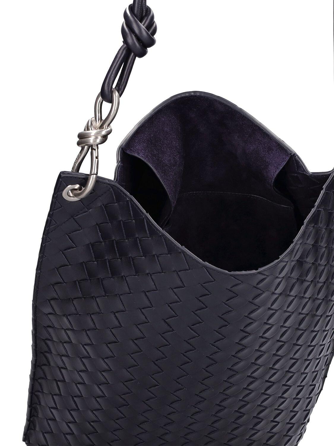 Bottega Veneta® Men's Medium Knot Bucket in Black. Shop online now.