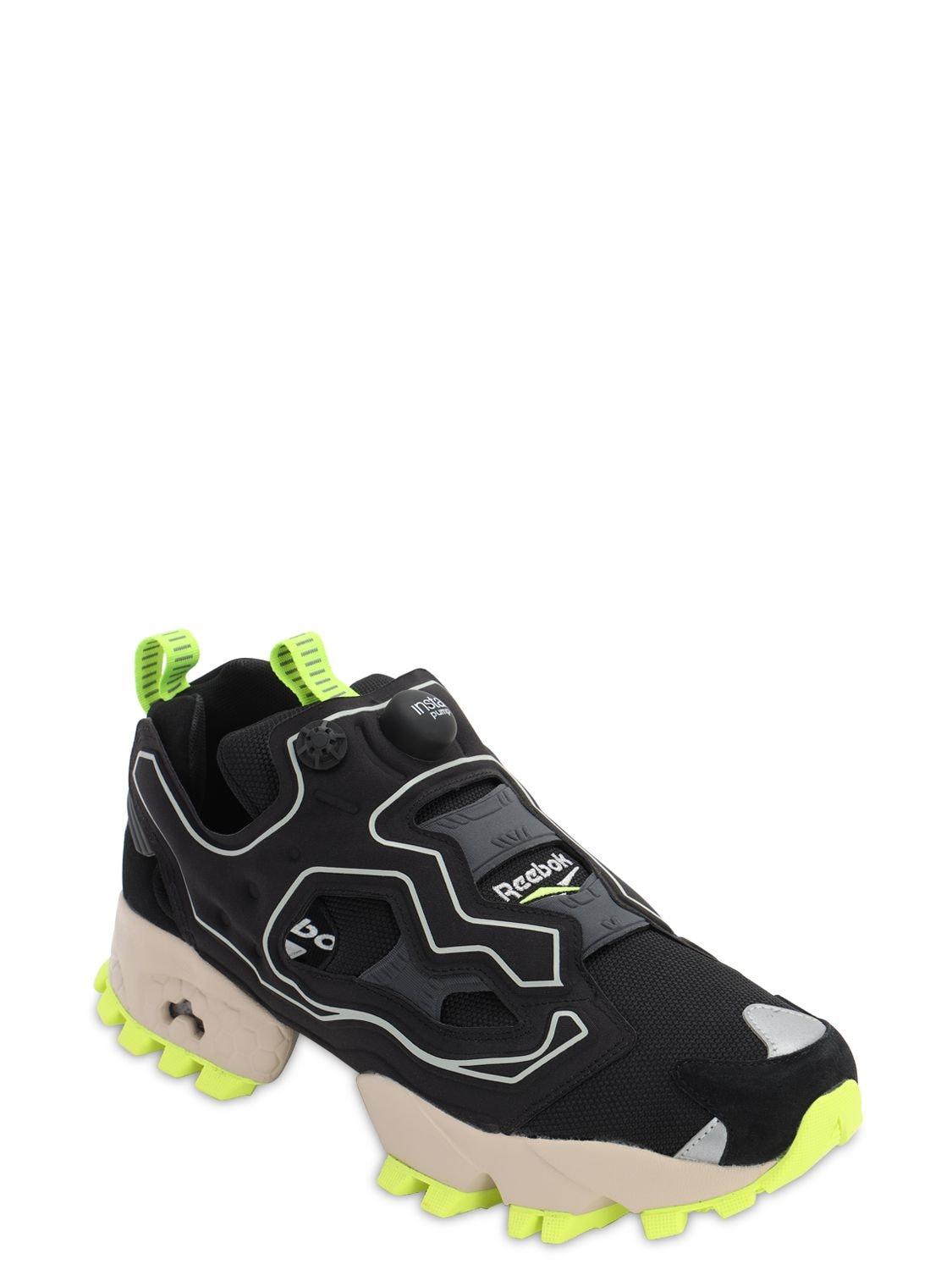 Reebok Instapump Fury Trail Sneakers in Black for Men - Lyst