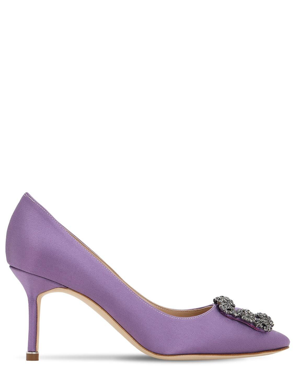 Manolo Blahnik 70mm Hangisi Swarovski 