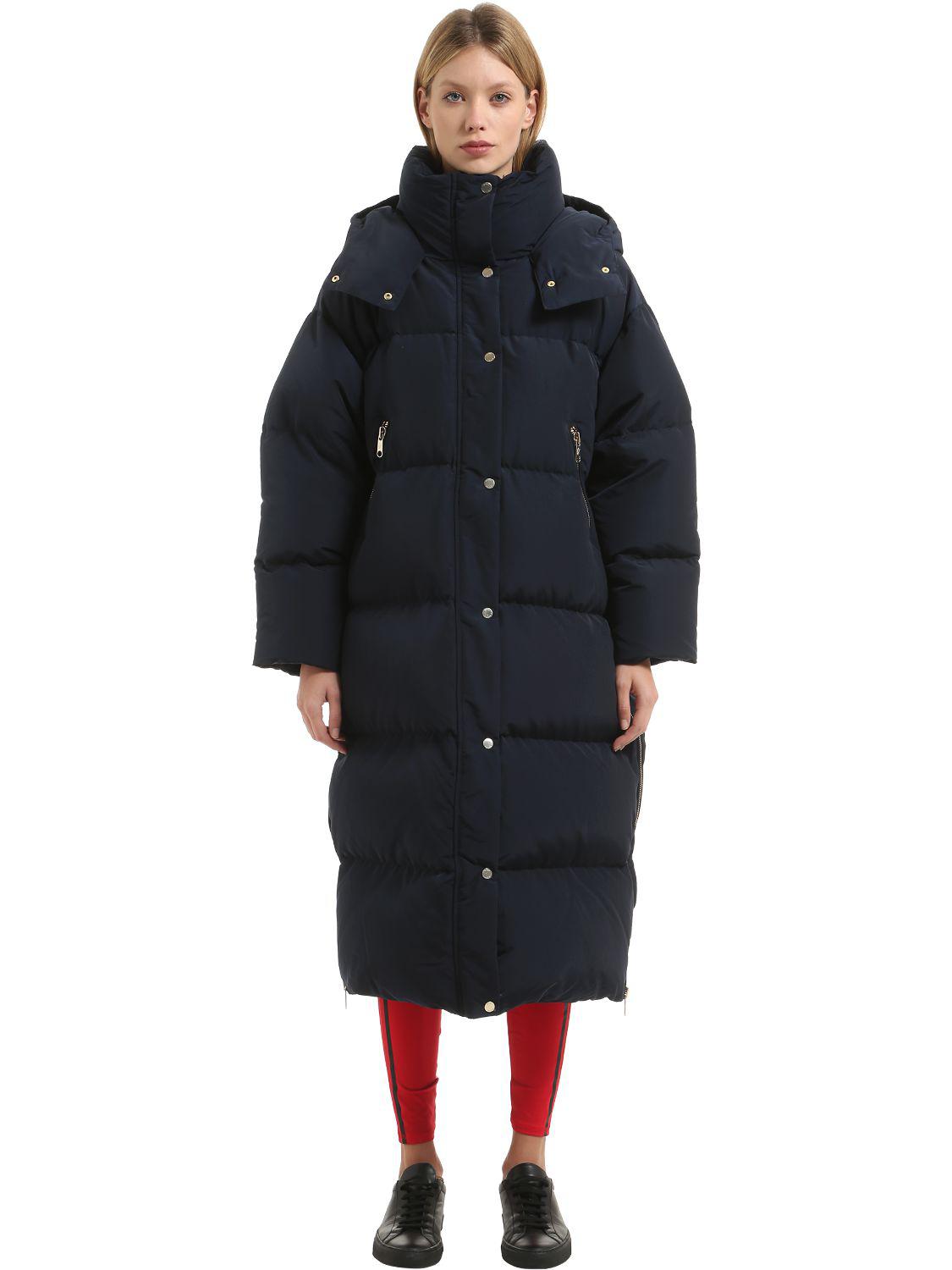 tommy hilfiger longline down jacket