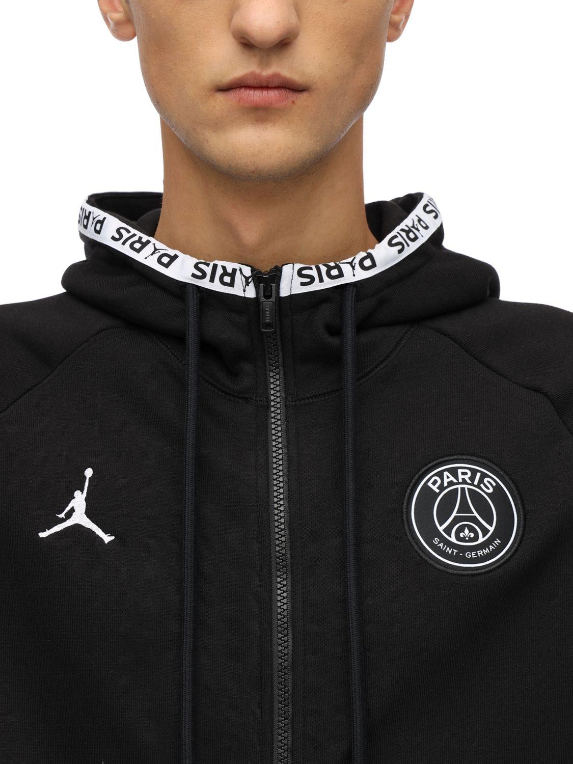 psg x jordan fleece
