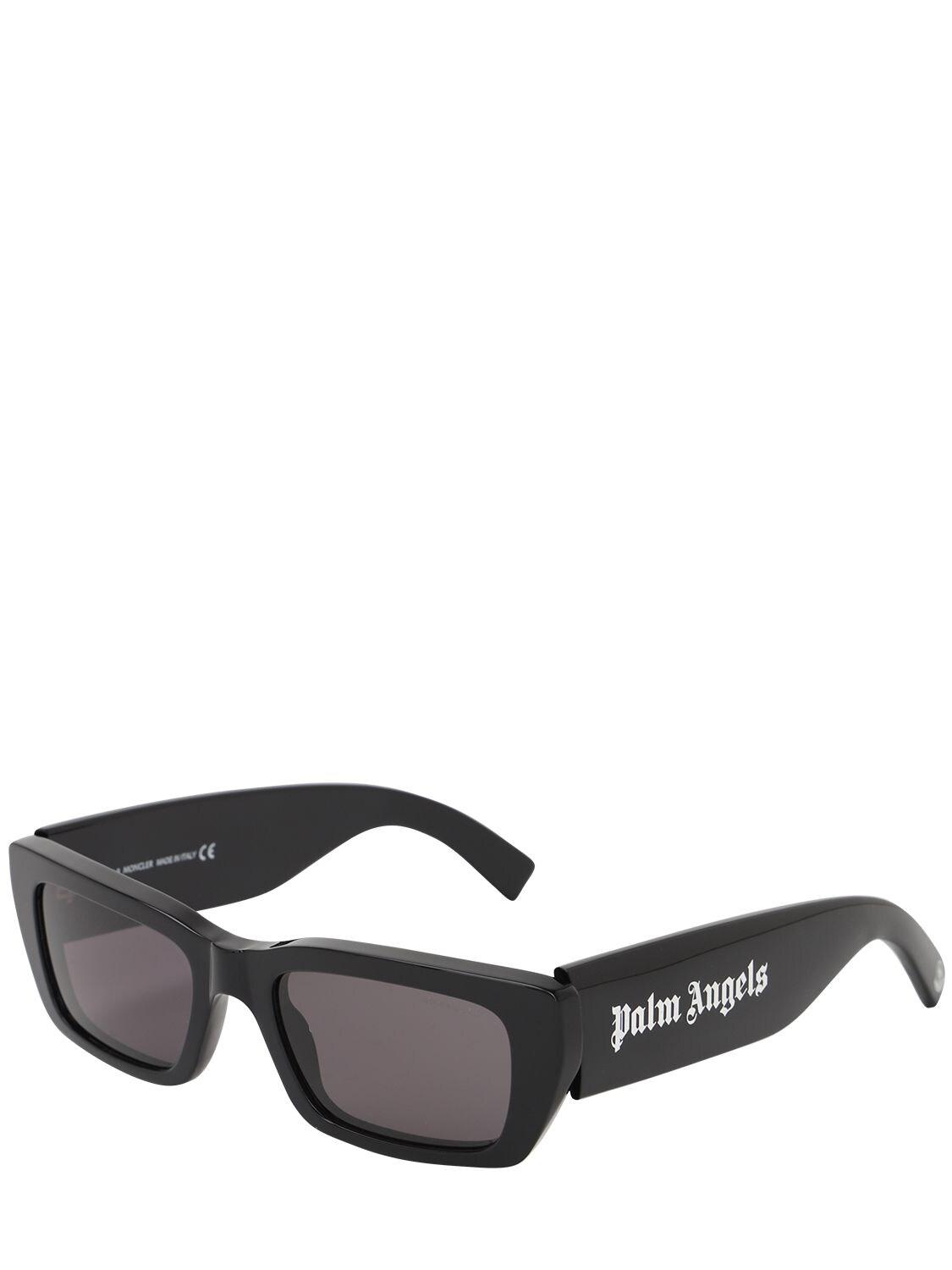 Moncler Genius Palm Angels X Moncler Squared Sunglasses in Black/Grey ...