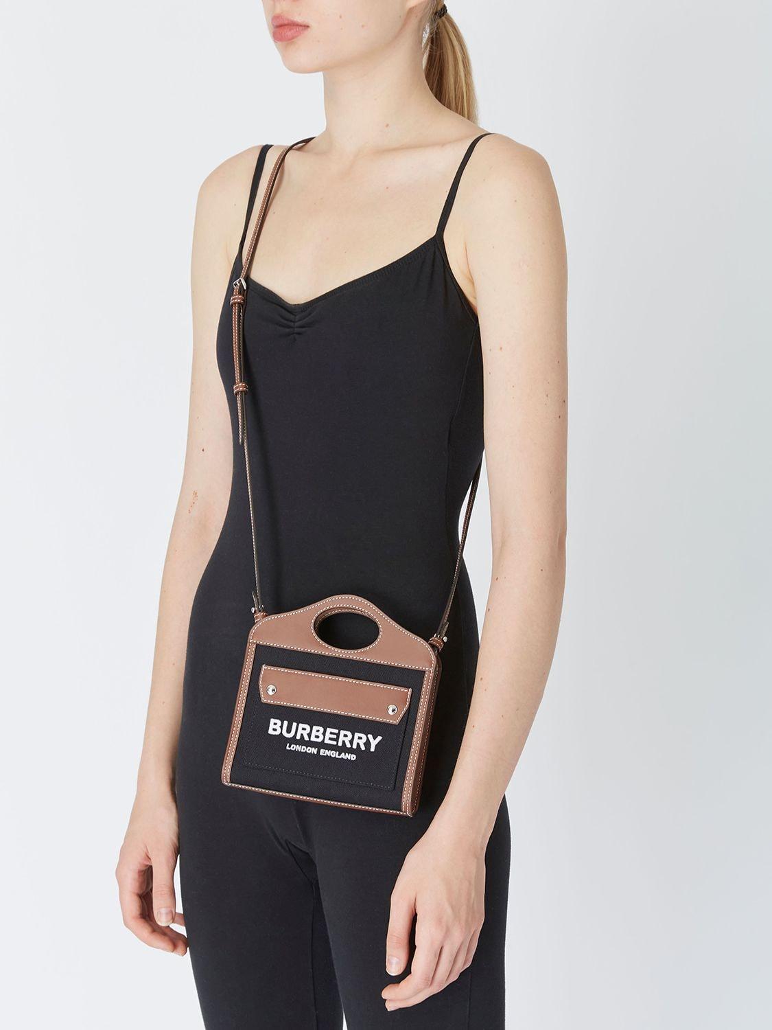 Burberry canvas pocket bag new arrivals