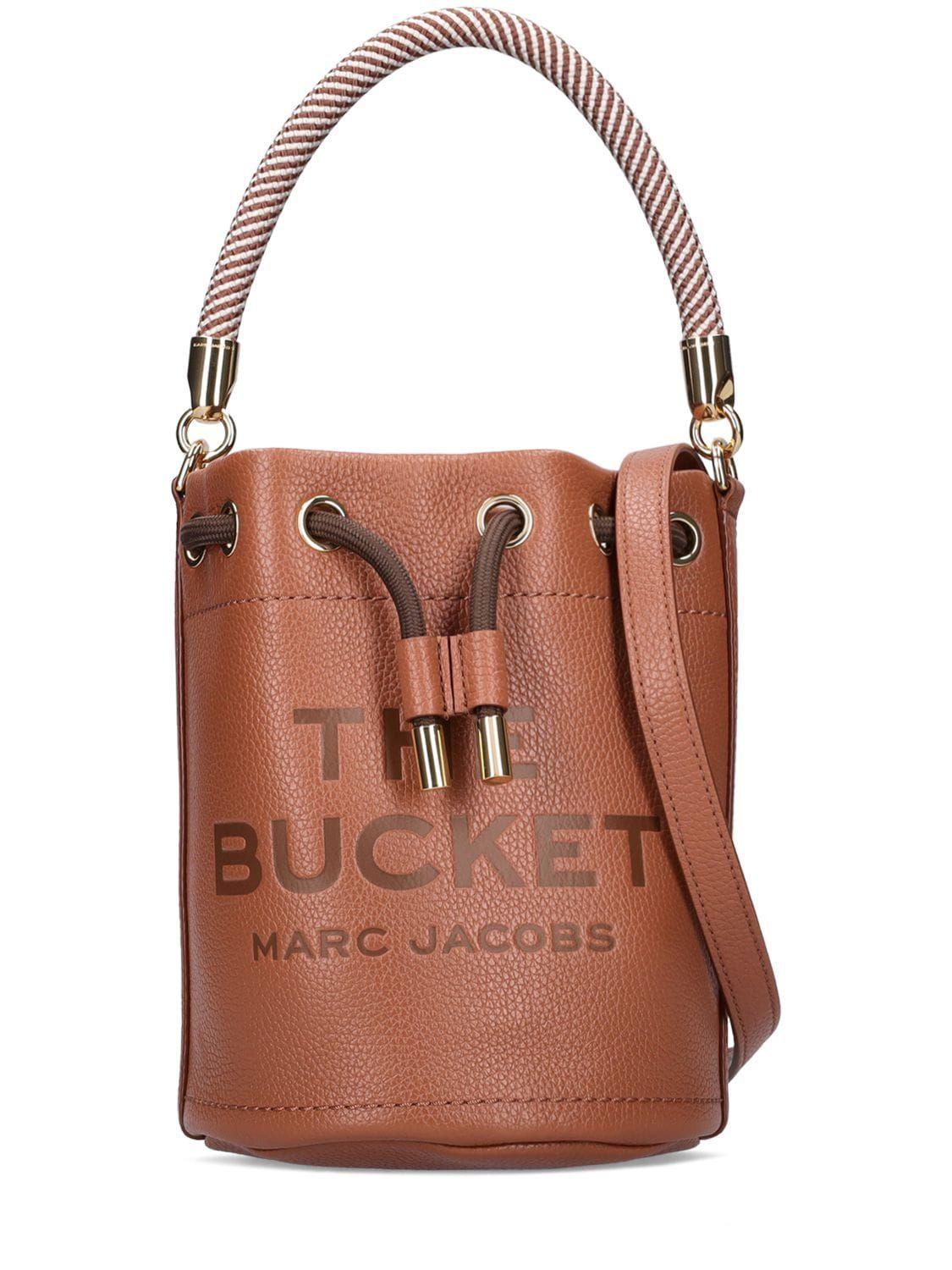 Marc Jacobs The Leather Bucket Bag in Brown Lyst