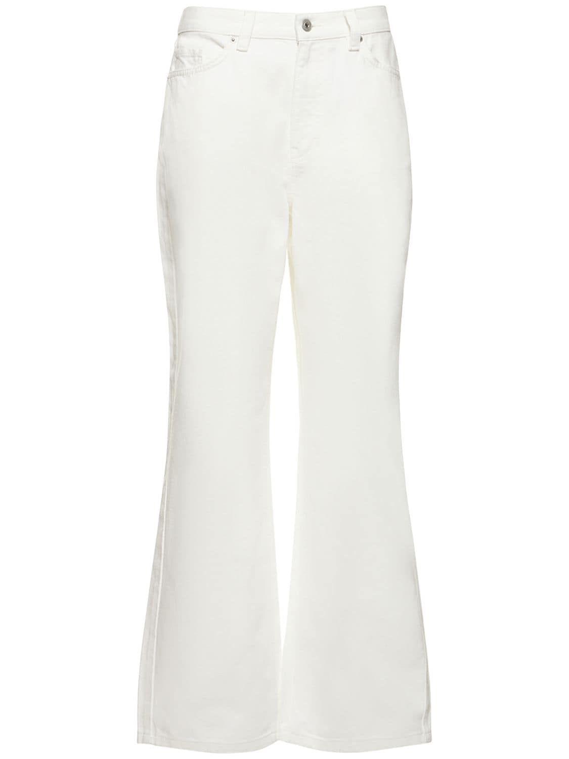 Axel Arigato Sly Low Rise Jeans in White | Lyst