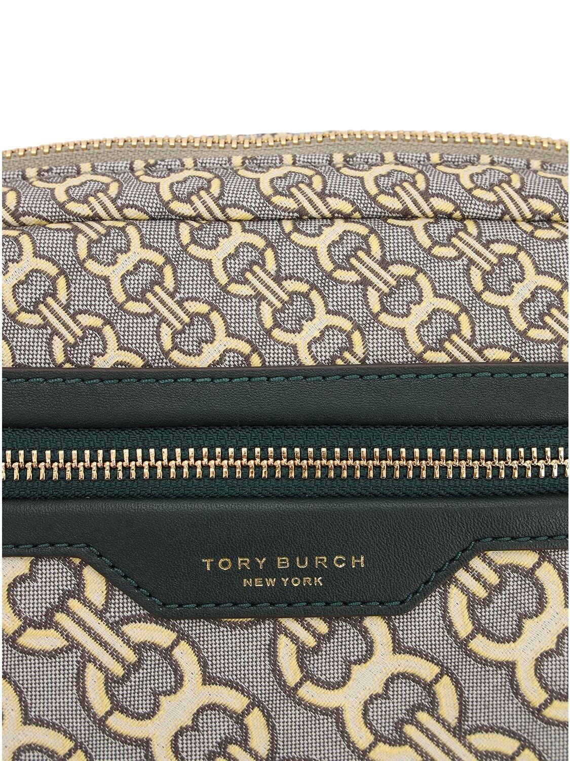 Tory Burch Logo Jacquard Canvas Belt Bag | Lyst