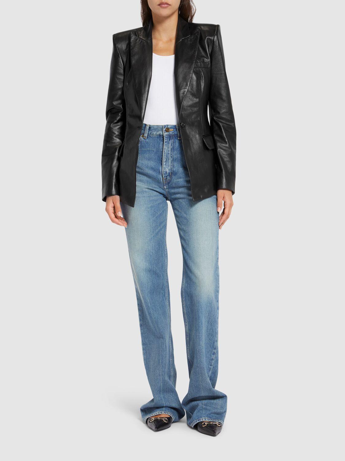 【Giuseppe Di Morabito】レザーブレザー Giuseppe Di Morabito レザージャケット | ブラック | FARFETCH JP