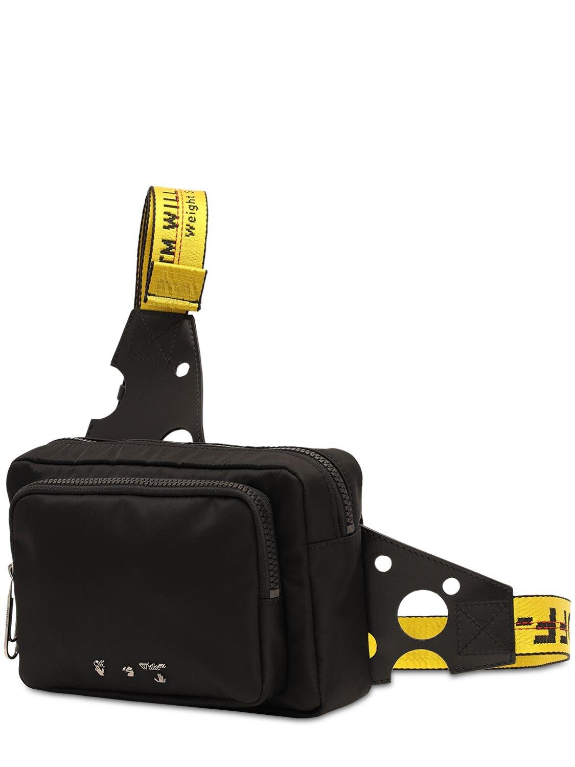 OFF-WHITE Courrier Camera Bag in Black