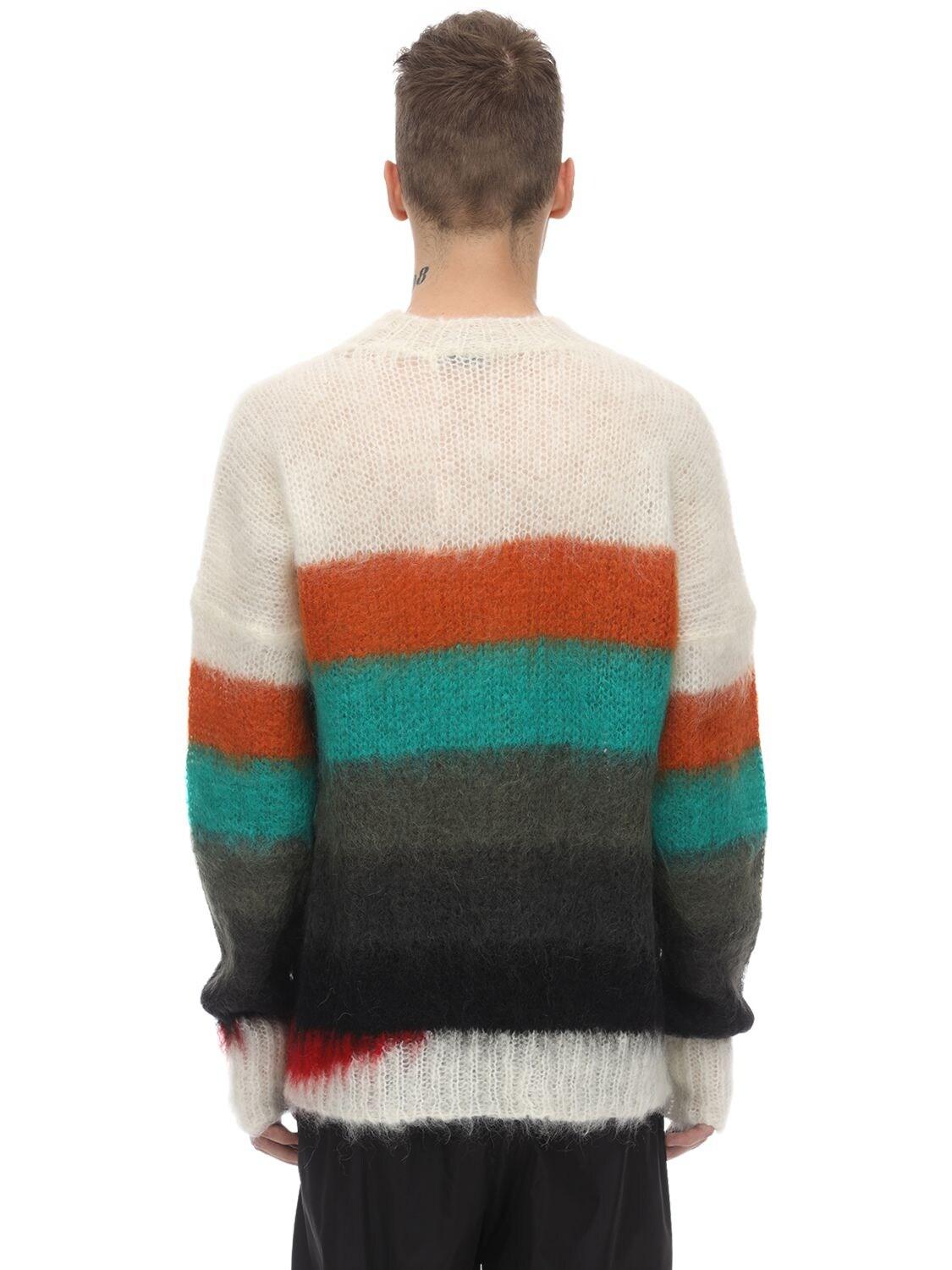 Moncler Genius Fragment Mohair Blend Knit Sweater for Men | Lyst