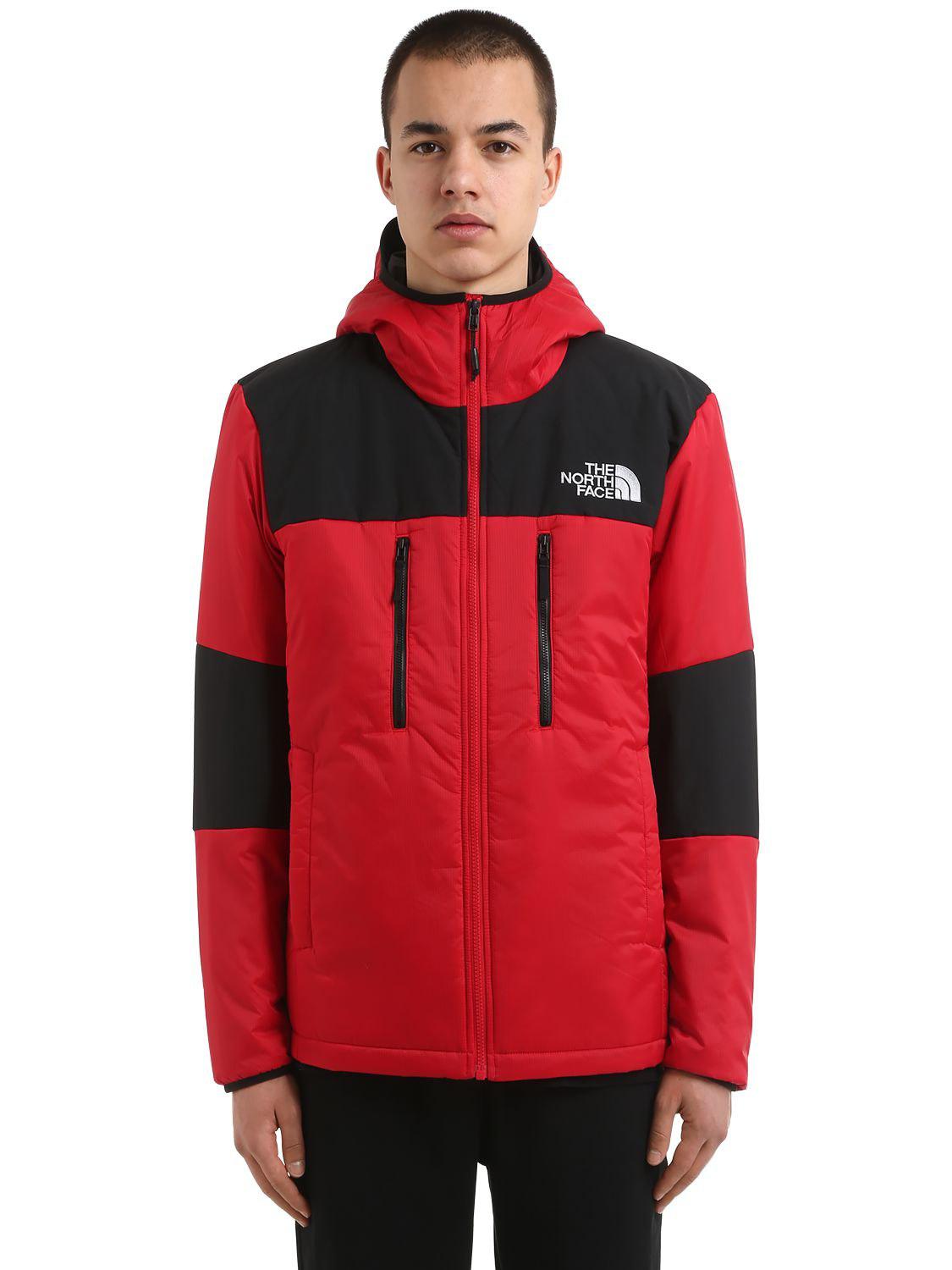 the north face himalayan light synthetic jacket in black