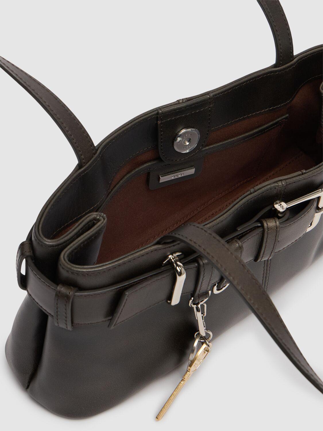 ショルダーバッグ・ポシェット Osoi Zip Brocle Mini Shoulder Bag - Leather - Black Osoi Zip Brocle Mini Shoulder Bag - Leather - Black | ShopSimon