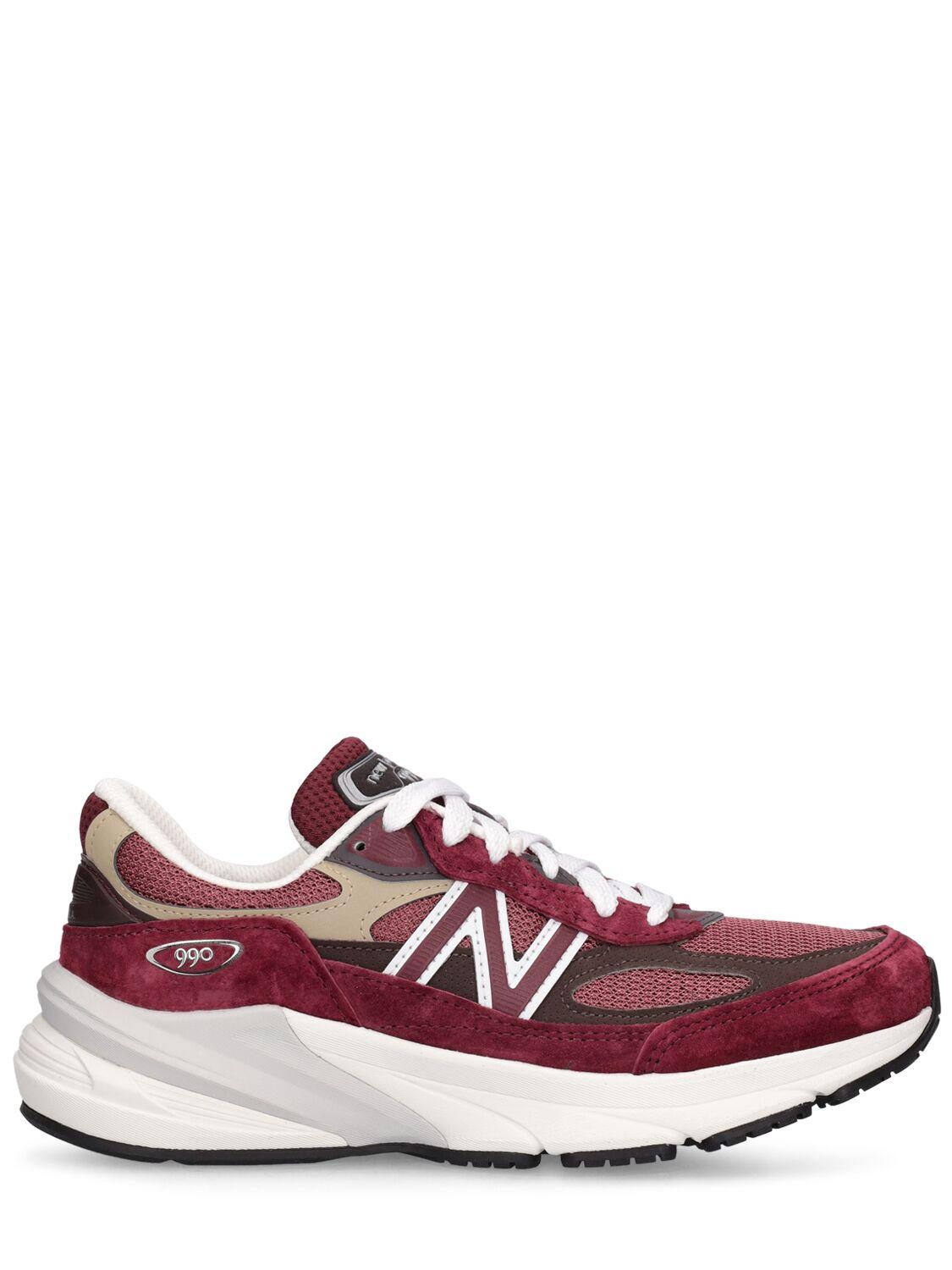 New balance hot sale 990v4 burgundy