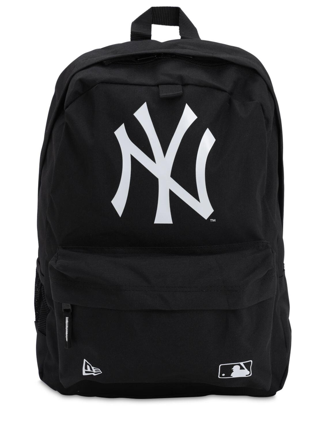 KTZ Ny Yankees Backpack W/ Front Pocket in Black Lyst