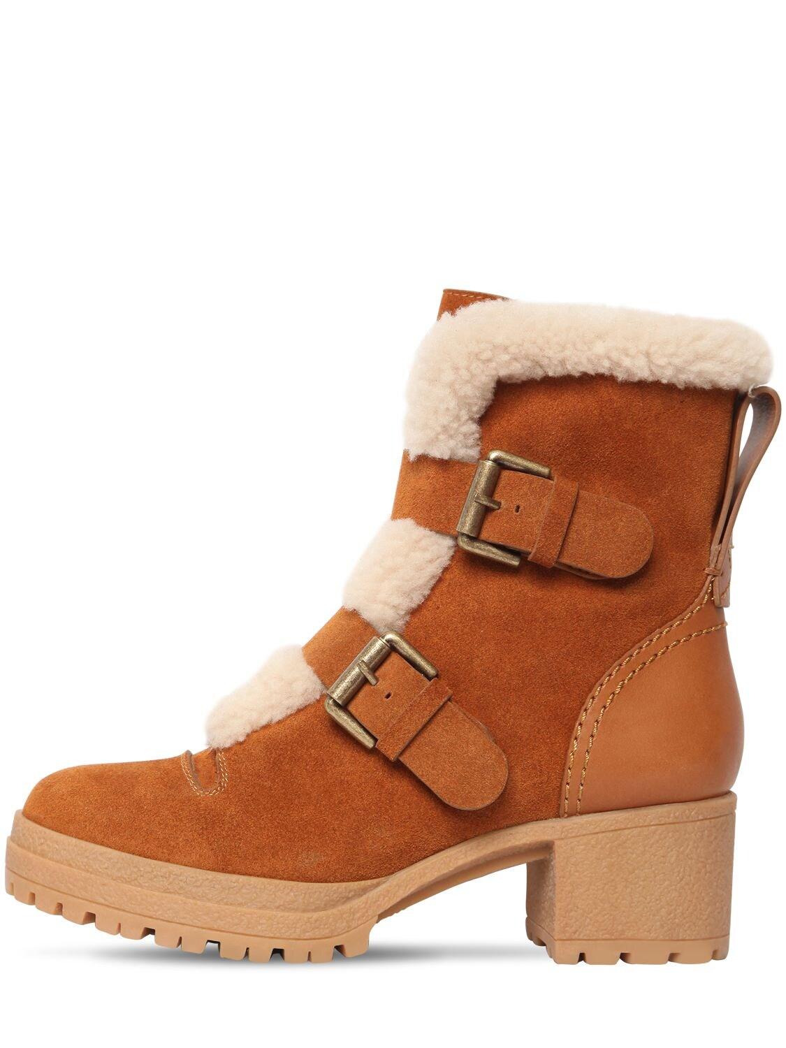 see by chloe suede boots