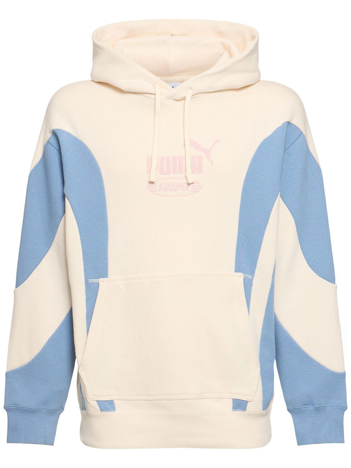PUMA Kidsuper Studios Hooded Sweatshirt in Blue for Men Lyst UK