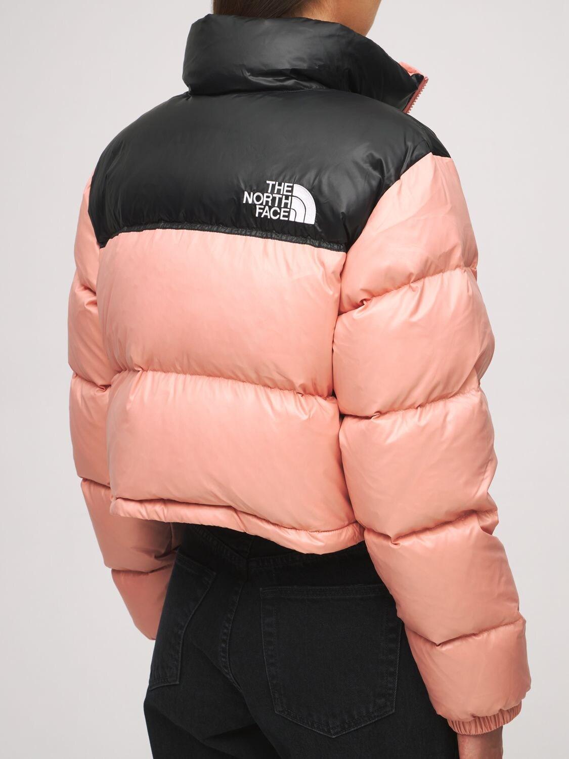 north face cropped down jacket