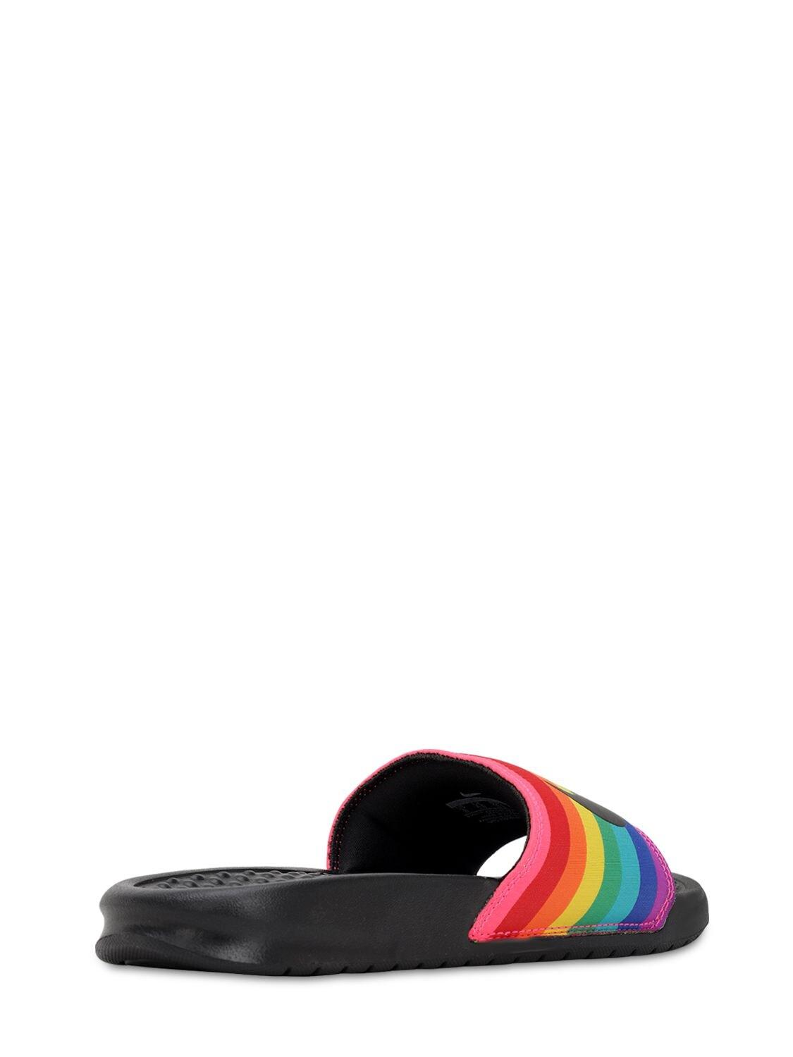 Claquettes "Benassi Jdi Be True" Nike en coloris Noir | Lyst