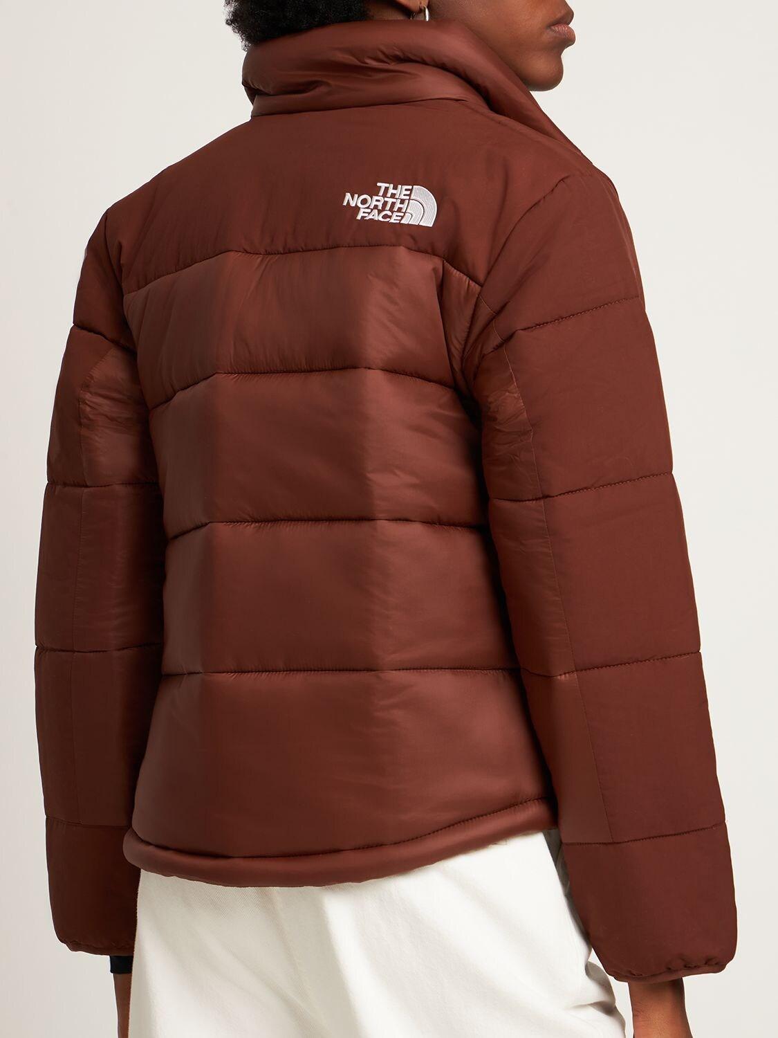 The North Face Hymalaian Puffer Jacket in Brown | Lyst UK