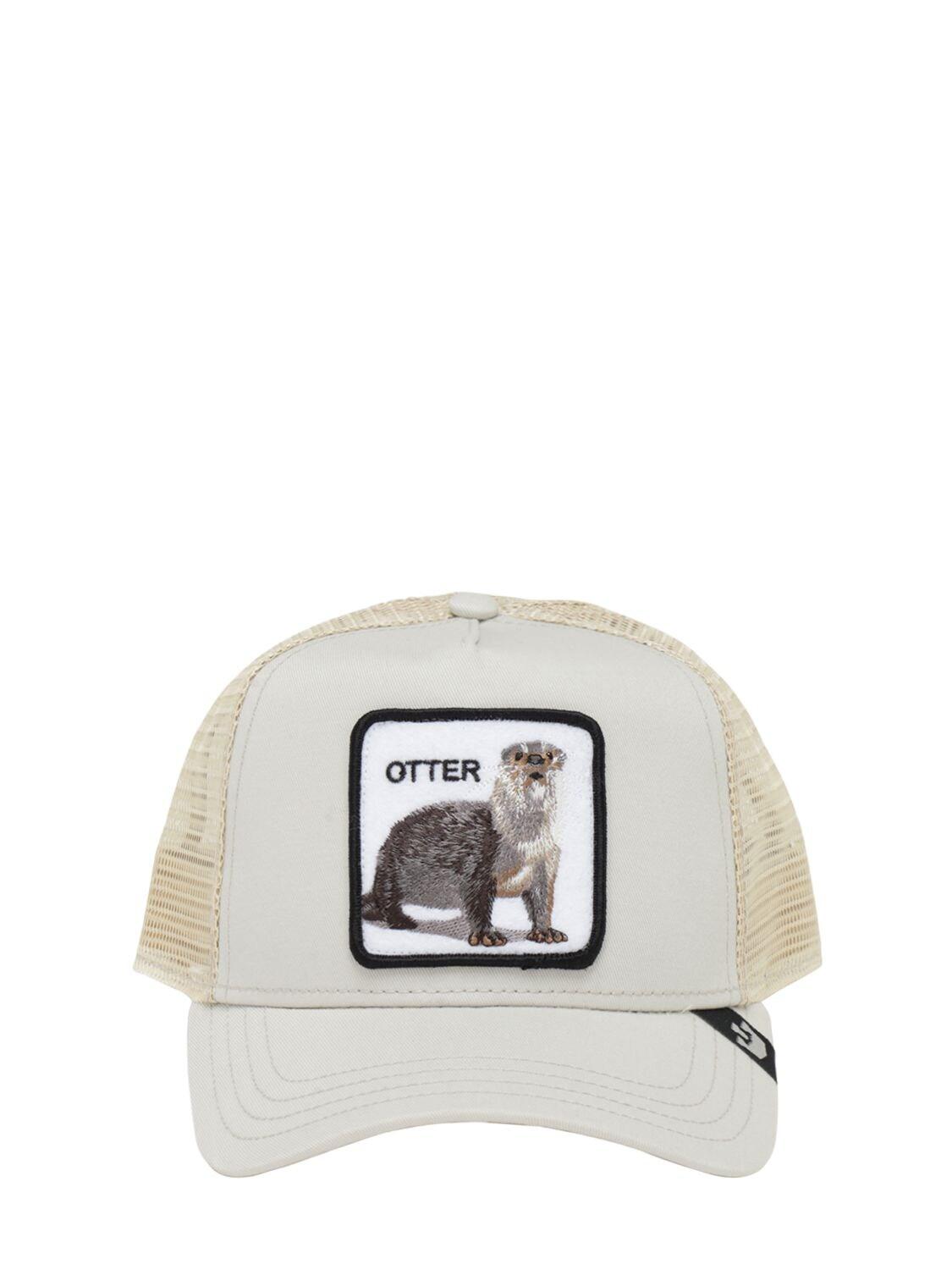 Goorin Bros Otter Patch Trucker Hat in Natural for Men | Lyst