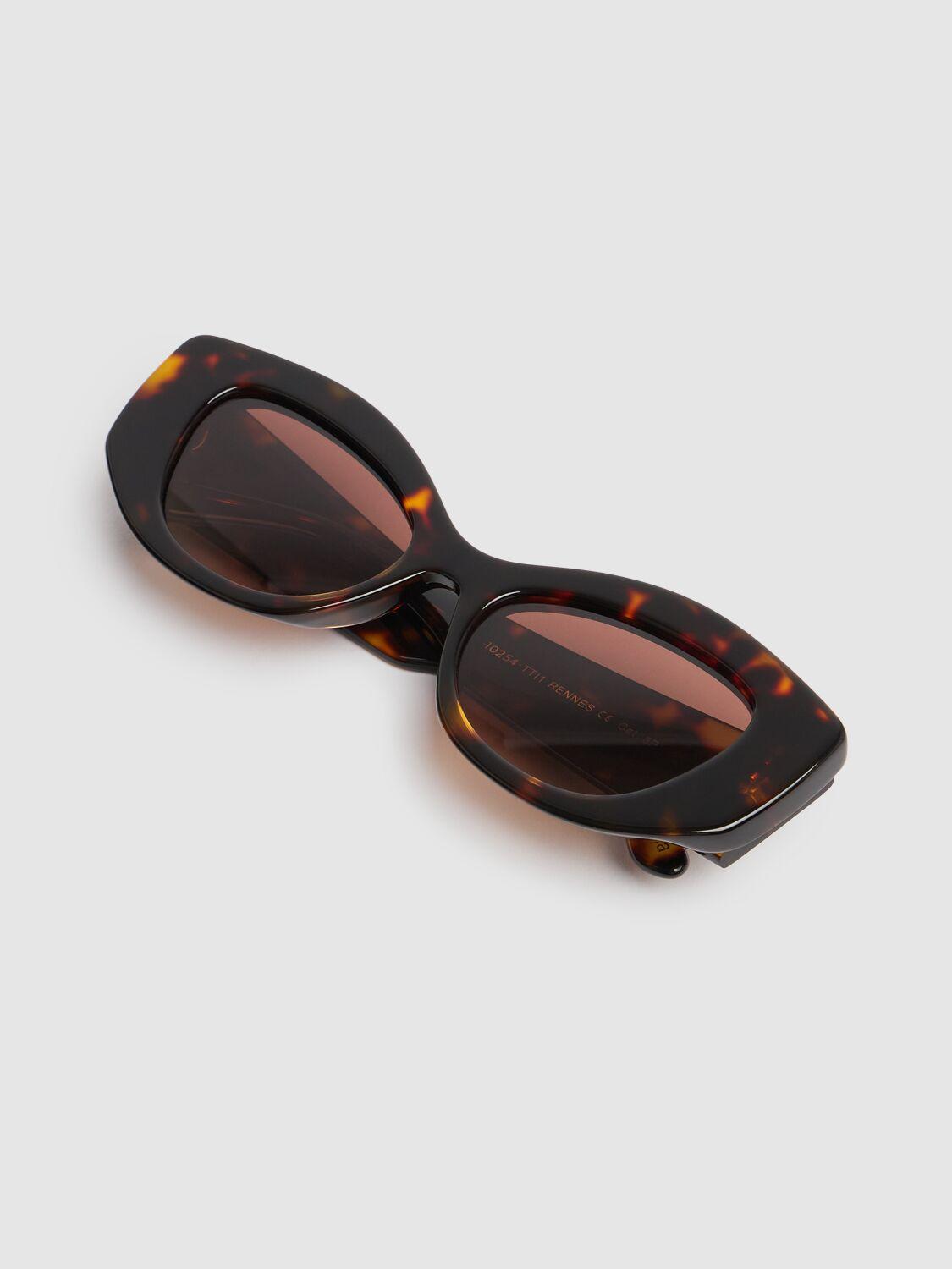 サングラス Paris Sunglasses - ANINE BING - Acetate - Brown ANINE BING Tortoiseshell Paris Sunglasses ANINE BING