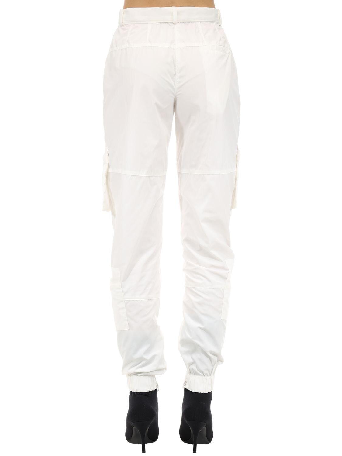 Represent Synthetic Nylon Cargo Pants in White Lyst