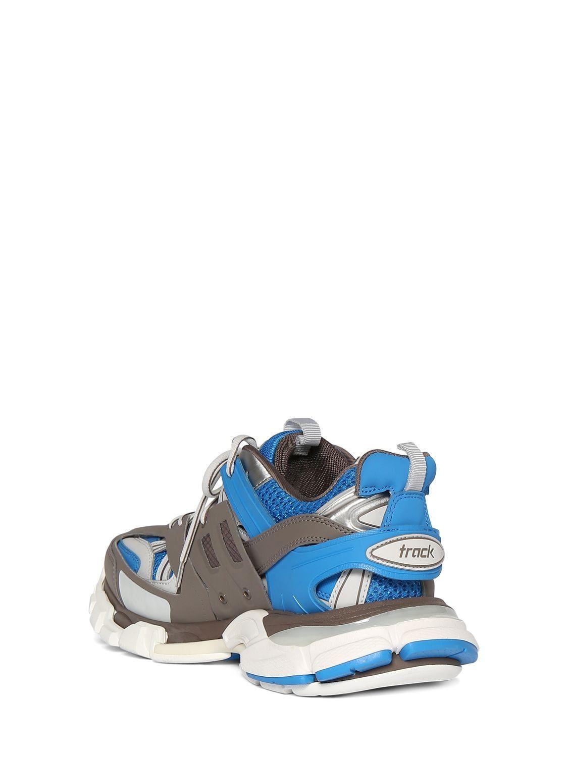 Balenciaga Track Led Sneakers in Blue for Men | Lyst