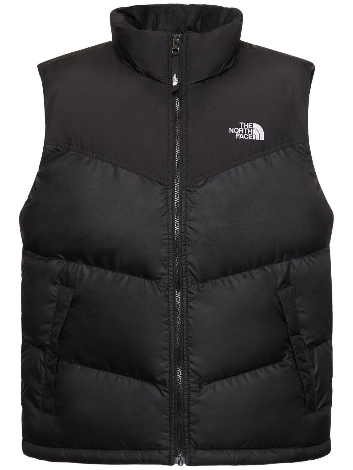 The North Face Saikuru Puffer Vest in Black for Men | Lyst