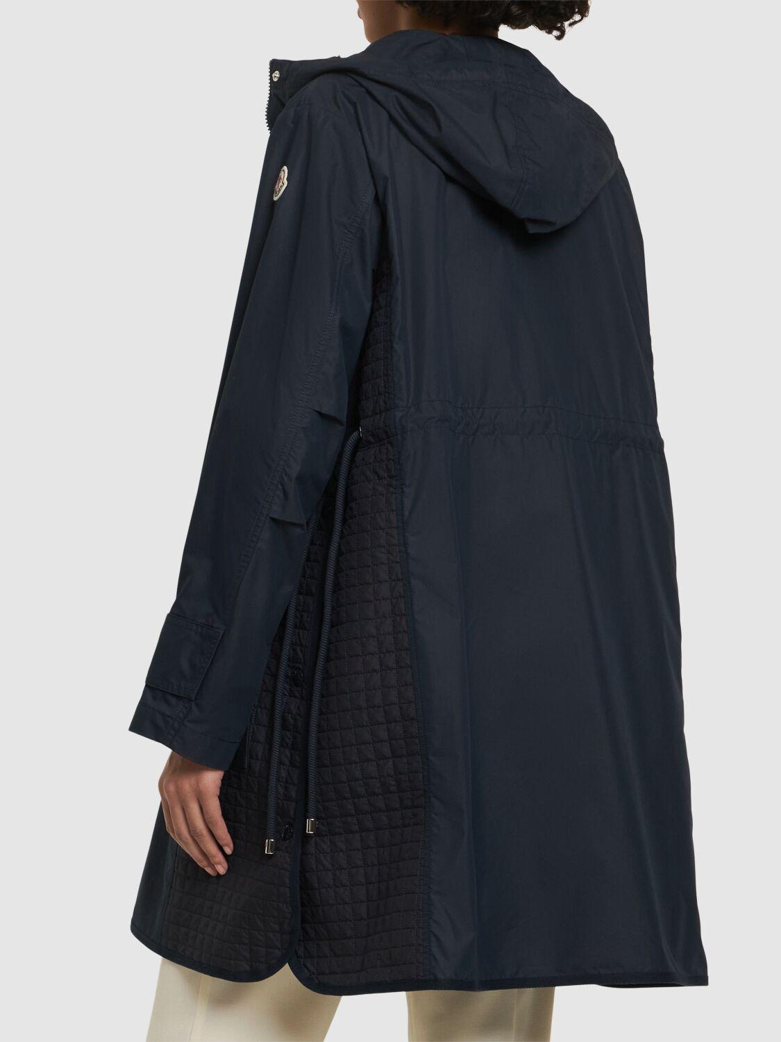 Moncler Meudon ロングパーカー ブルー | Lyst