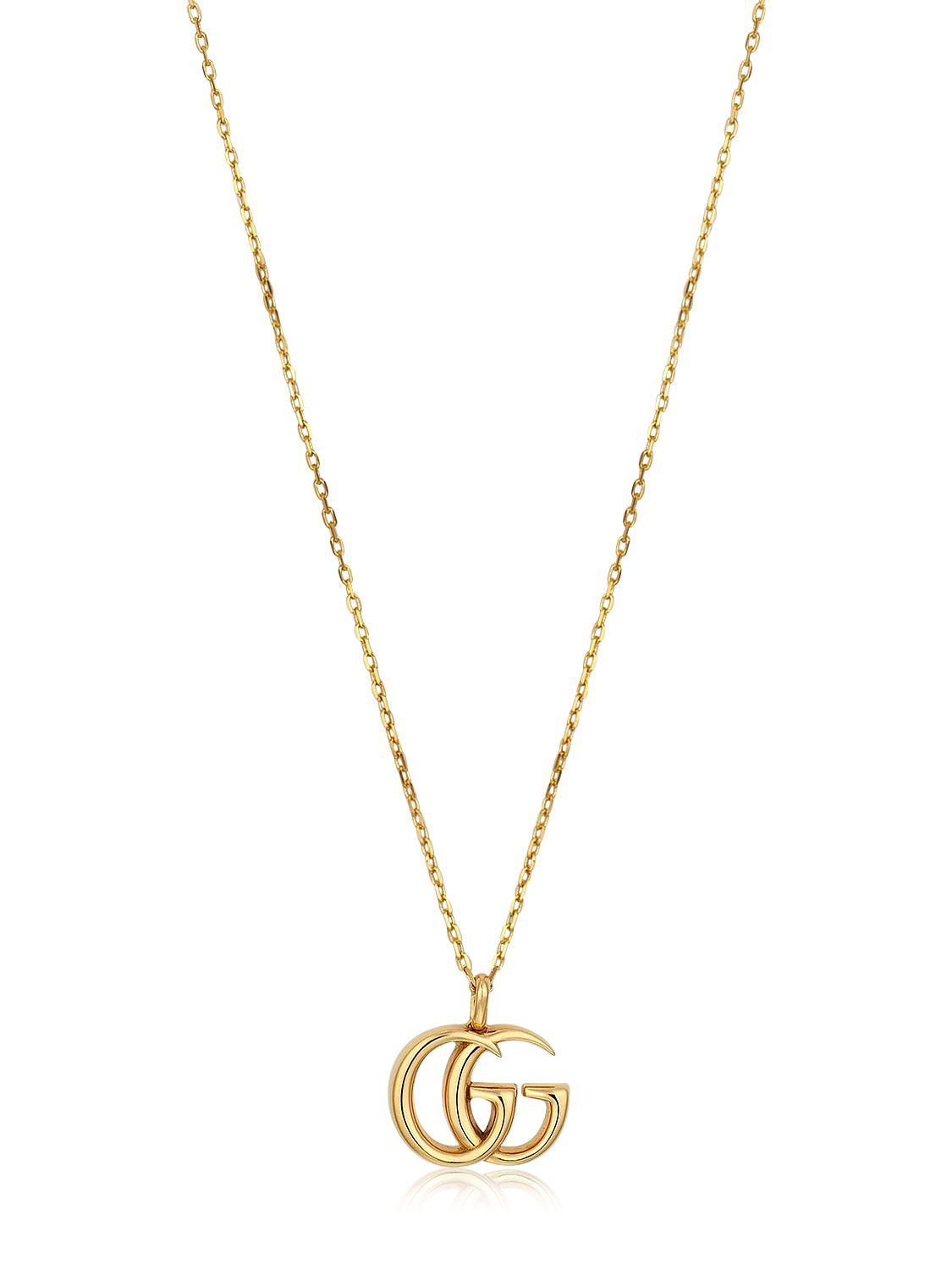 gold gucci necklace womens