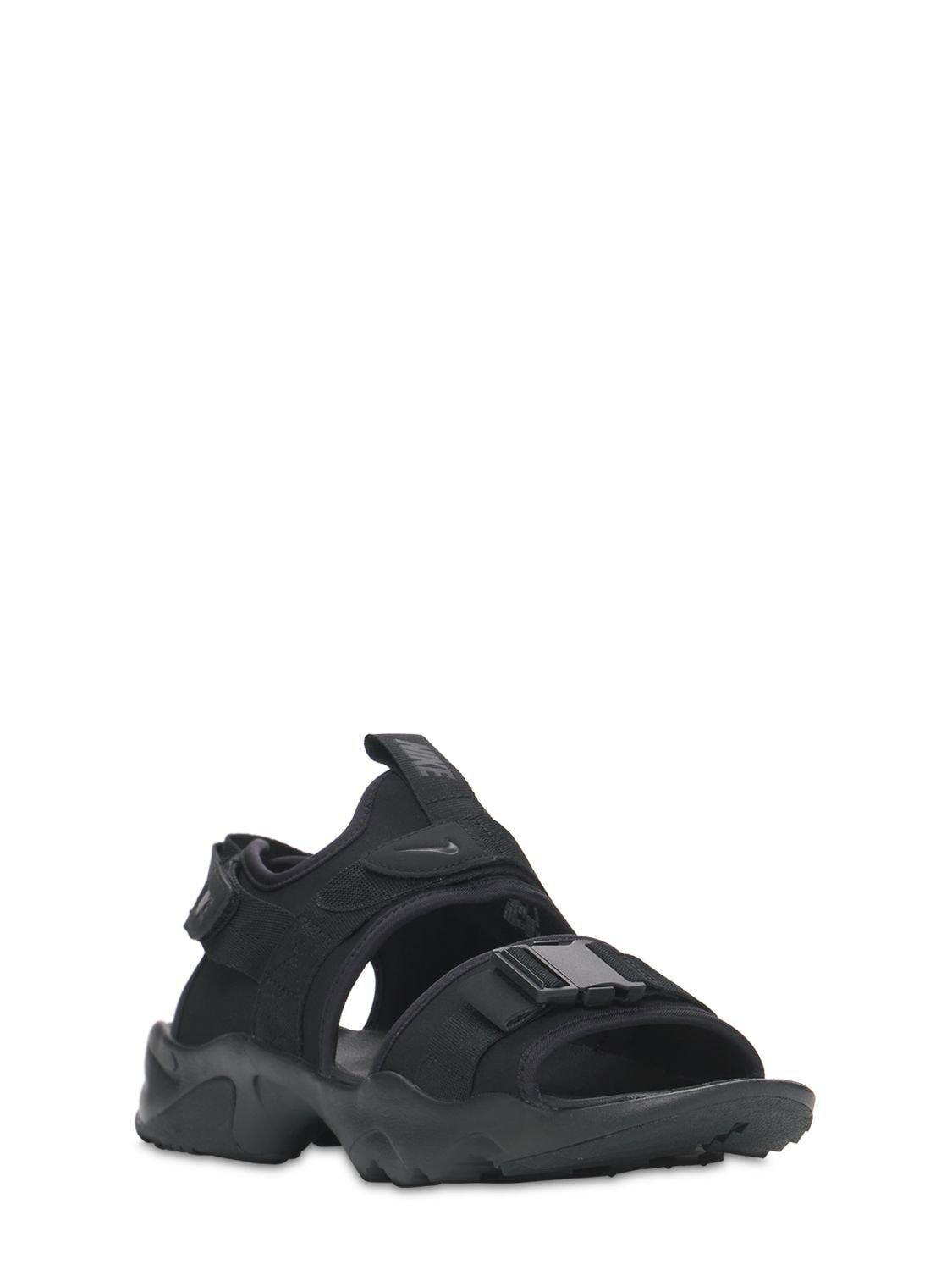 Nike Canyon Sandals in Black for Men | Lyst