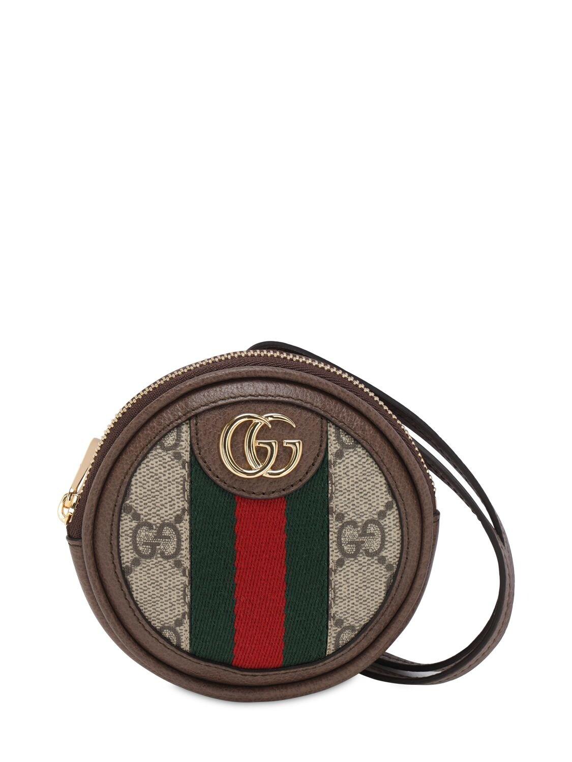 gucci round coin purse