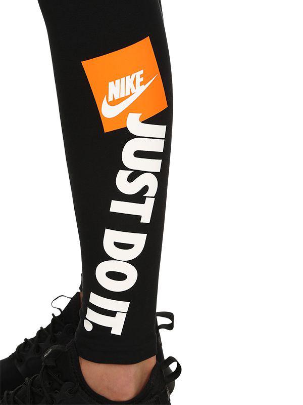 Nike Just Do It Leggings in Black | Lyst