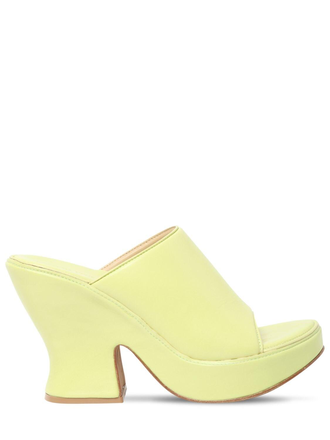 Bottega Veneta 115mm Wedge Leather 