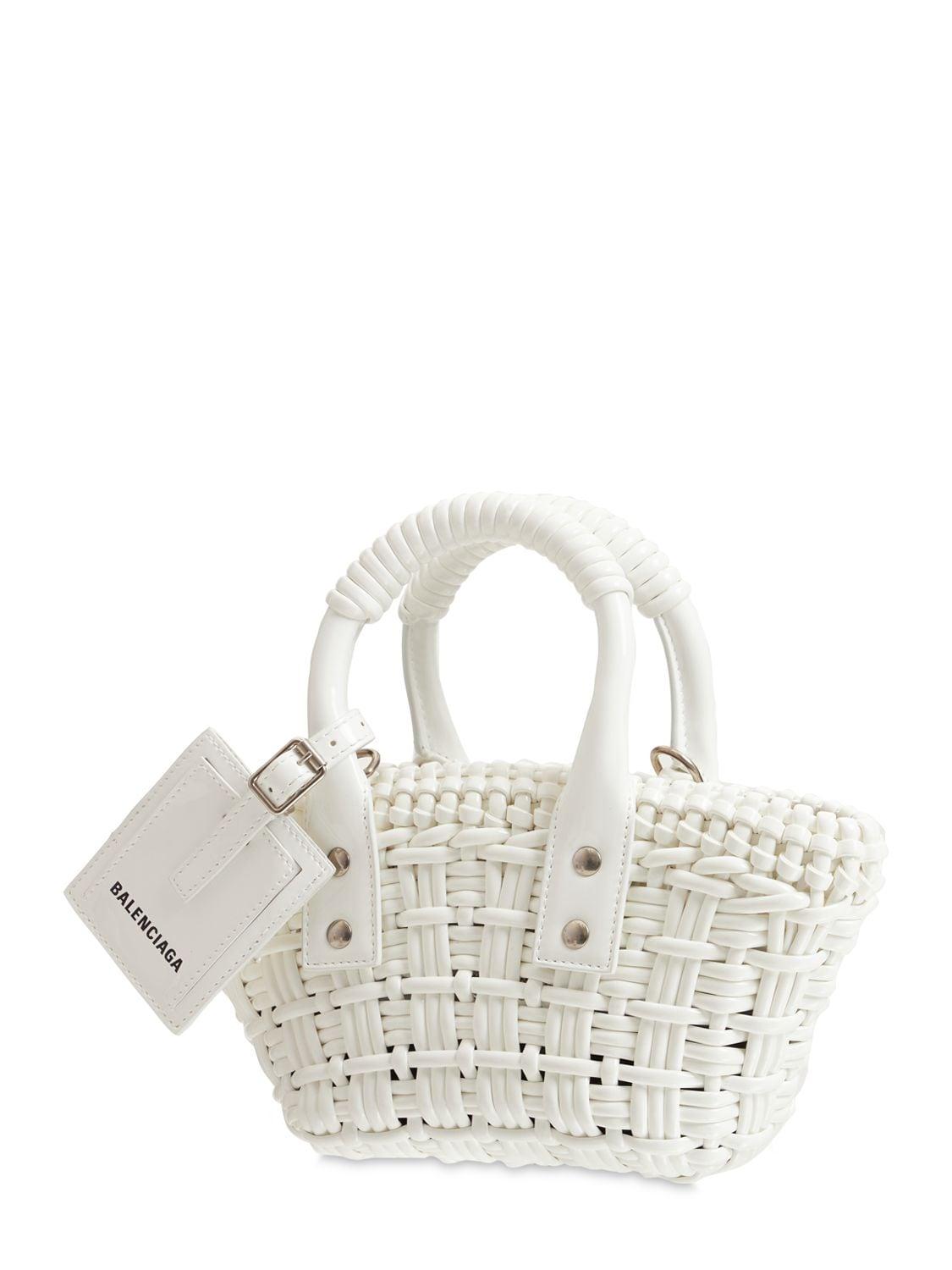 Balenciaga Xxs Bistro Basket in White | Lyst