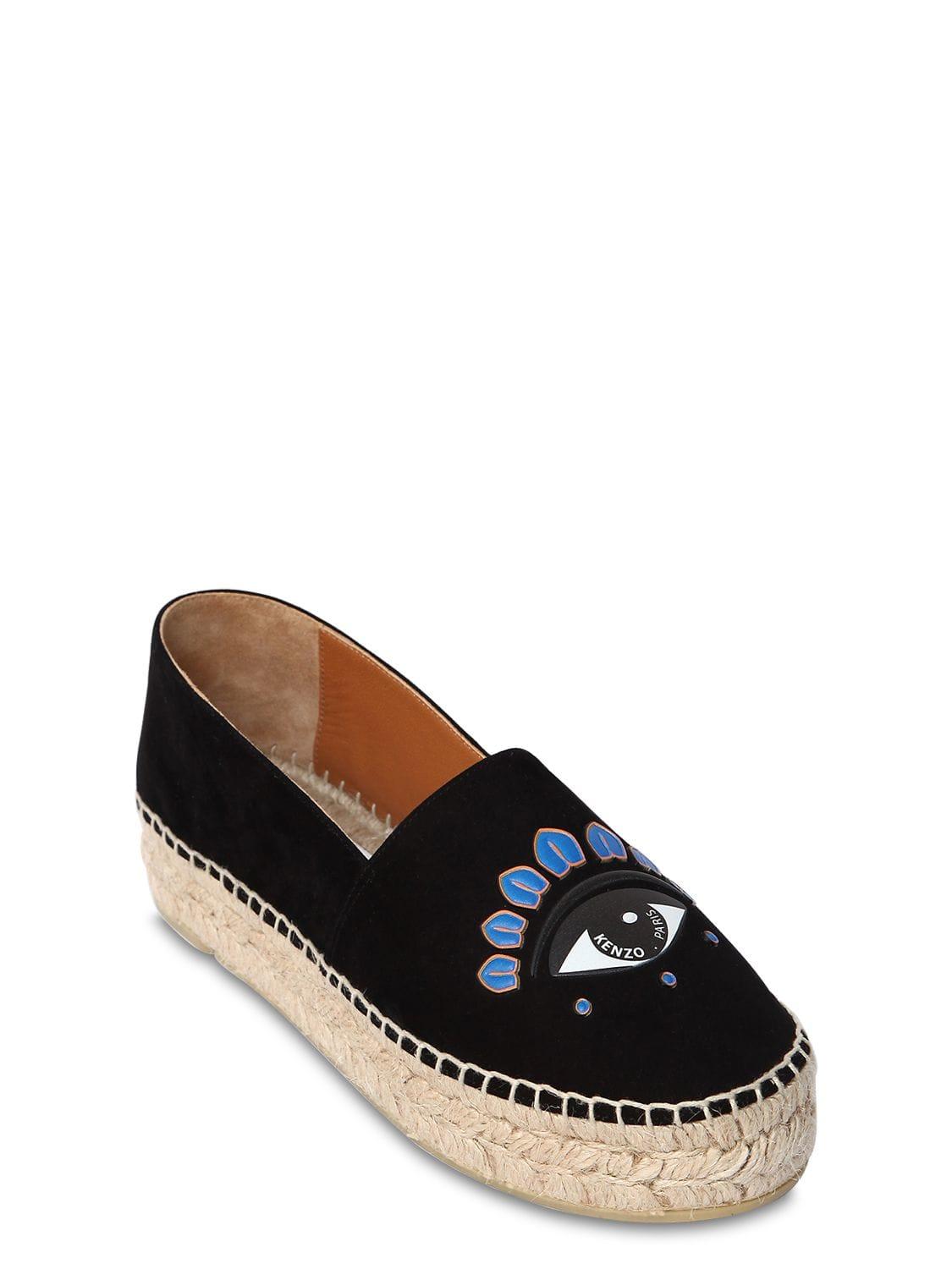 kenzo eye espadrilles