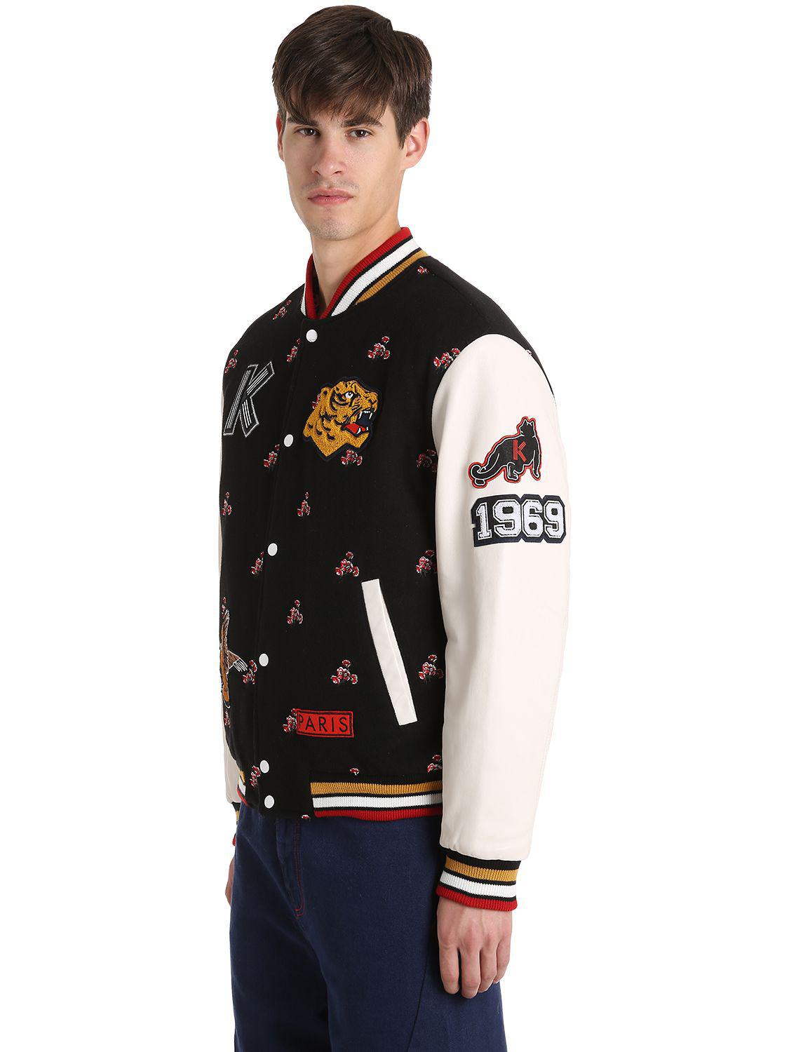 kenzo varsity jacket